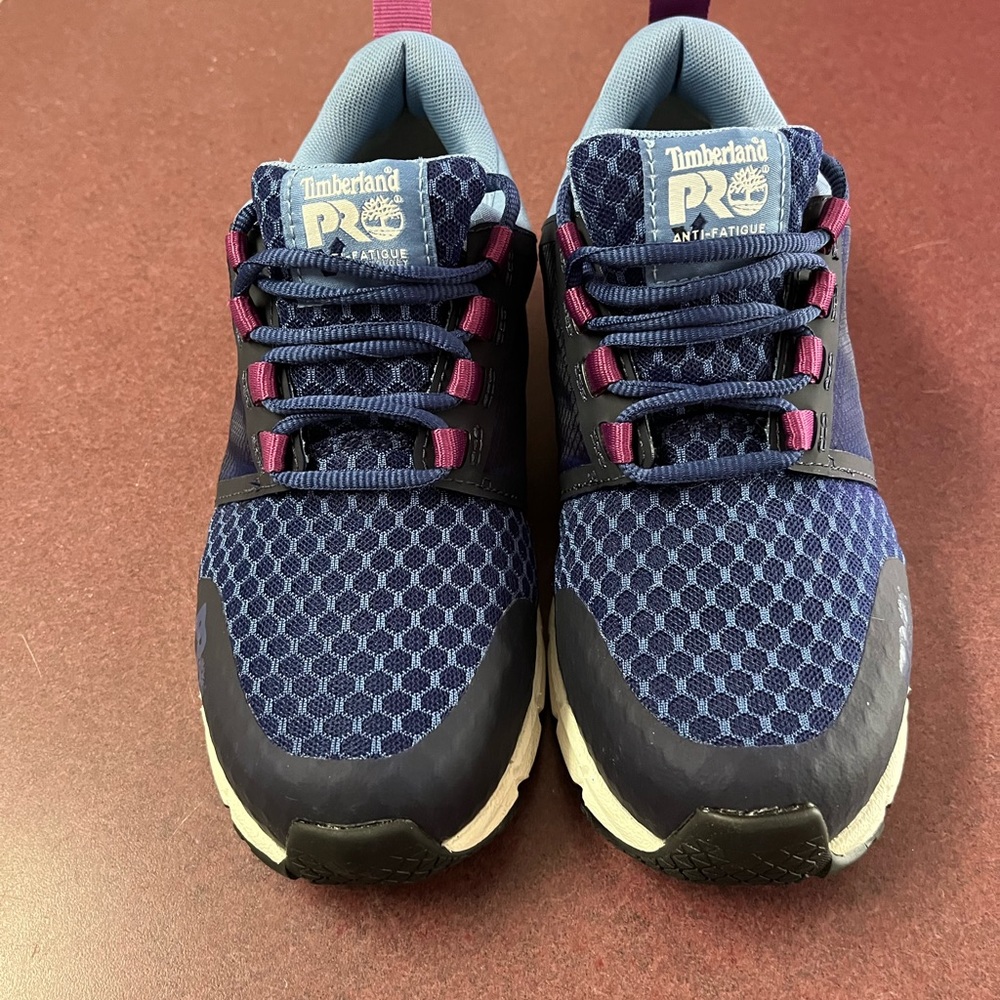 Composite toe anti-fatigue, work shoe 8 WIDE